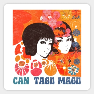 Can Tago Mago ------ Psychedelic Fan Artwork Magnet